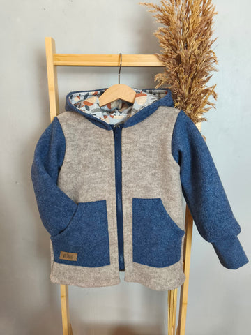 Walkjacke Color Blocking