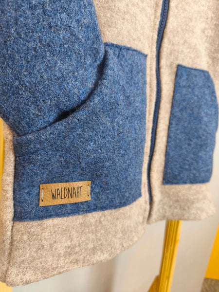 Walkjacke Color Blocking